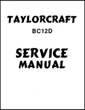 Manual de reparo de serviço compatível com aeronaves Taylorcraft BC12D comprar usado  Enviando para Brazil