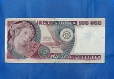 Banconota italiana 100.000 usato  Trapani