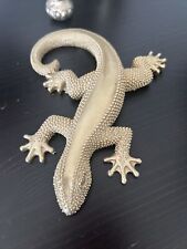 Gecko gold skulptur gebraucht kaufen  Essen