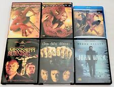 Usado, DVD Mississippi Burning, Control, John Wick & Spider-Man 1-3 - William Dafoe  comprar usado  Enviando para Brazil