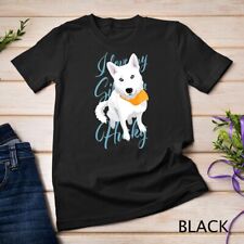 Camiseta unissex I love my Siberian Husky, cachorro de neve branco com olhos azuis comprar usado  Enviando para Brazil
