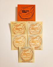 Vintage Gibson Mona-Steel Strings No 240 5 Unused Guitar Strings Handmade for sale  Shipping to South Africa