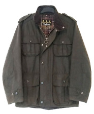 Vgc barbour trooper for sale  WHITLAND