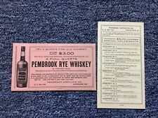 1903 pembrook distilling for sale  East Norwich