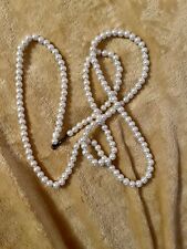 Long pearl necklace for sale  GRIMSBY