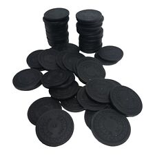 Black poker chips for sale  Bowie