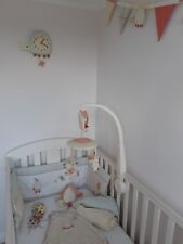 Mamas and Papas 'Whirligig' Cotbed Bedding Bundle. Excellent condition.  for sale  CHICHESTER