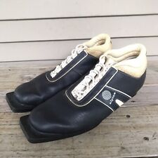 Vintage ALPINA 3-Pin Nordic Norm Cross Country Ski Boots Blue Mens Size EUR 47, used for sale  North Branch