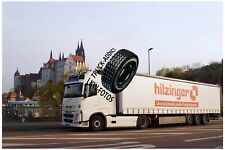 Truck Photo, Lkw Foto, VOLVO FH Gardinenplanensattelzug Hilzinger Fenster, usado comprar usado  Enviando para Brazil