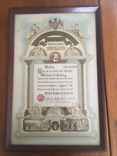 Raob initiation certificate for sale  BRAINTREE