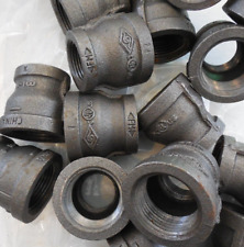 Pack of 5 Reducing Coupling 1 x 3/4" Threaded 150# Black Malleable Iron IBRCGF for sale  Shipping to South Africa
