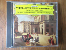 Verdi - Aberturas e Prelúdios / BPO / Karajan / DG 419 622-2 Ed1 1987 DOP Sem Ifpi comprar usado  Enviando para Brazil