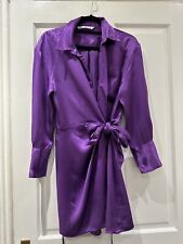 Zara purple satin for sale  ENFIELD