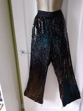 Ladies black sequin for sale  TIDWORTH