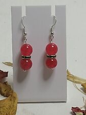Earring red turmaline for sale  Humble