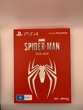 Spiderman PS4 Special Edition with Game and Art Book, used for sale  Shipping to South Africa