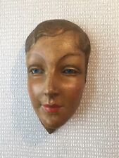 art deco wall mask for sale  CARSHALTON