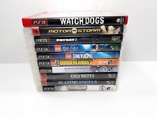 PS3 Video Game Lot of 10 ~ Call of Duty ~ LEGO ~ Payday ~ Watch Dogs~Playstation for sale  Shipping to South Africa