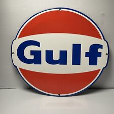 Gulf gasoline metal for sale  Brea