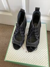 Black grey leather for sale  LONDON