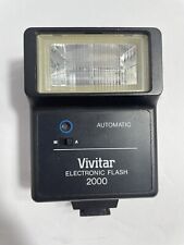 Flash eletrônico automático Vivitar V2000 suporte para sapato, usado comprar usado  Enviando para Brazil