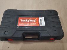 Usado, Kit de abridor de furo de trava de porta Luckyway, argamassa de trava para madeira... comprar usado  Enviando para Brazil