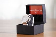 Relógio suíço de quartzo Swiss Legend masculino Trimix mergulhador pulseira de silicone branco comprar usado  Enviando para Brazil