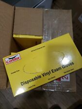 1000 luvas de exame de vinil descartáveis Condor sem pó e látex (10 caixas de 100) comprar usado  Enviando para Brazil