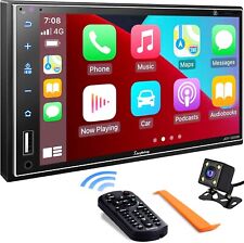 Estéreo para automóvil SJOYBRING D008 doble din Apple Carplay y Android automático 7 pulgadas segunda mano  Embacar hacia Mexico