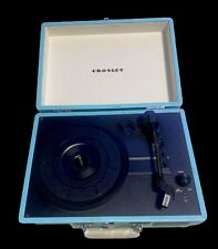 Crosley Vinyl Record Player Turntable Portable - Blue 2013, used for sale  Shipping to South Africa