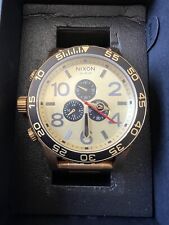 Relógio masculino Nixon 51-30 Chrono TODO DOURADO/OURO/PRETO XL 51mm mostrador de relógio comprar usado  Enviando para Brazil