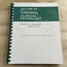 Usado, ESBOÇO DE PATOLOGIA CLÍNICA VETERINÁRIA Por Maxine M. Benjamin 1978 PB Vintage comprar usado  Enviando para Brazil