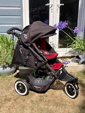 Phil and Teds Dot double buggy With Carrycot, Raincovers And New Waterproof Cosy for sale  HAILSHAM