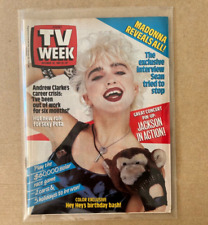 Revista Madonna TV WEEK outubro de 1987 Michael Jackson, Andy Gibb estado perfeito comprar usado  Enviando para Brazil