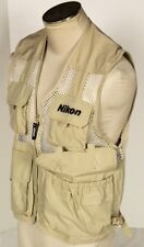 Official Nikon Photo Vest Jacket Woman Size M D800 D5200 D600 Body Kit Clothing for sale  Shipping to South Africa