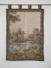 Tapiz francés vintage estilo Aubusson tapices colgantes pictóricos item238 segunda mano  Embacar hacia Argentina