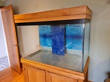 Fish Tank Marine - Reef Extra Deep complete with Sump Tank and Solid Oak Cabinet for sale  WINCANTON