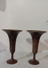 Pair of metal vases for sale  Shipping to South Africa