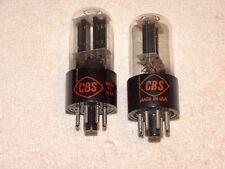 12sn7gt cbs tubes for sale  Morganville