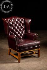 Vintage tufted leather for sale  Dekalb