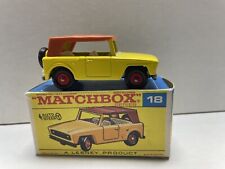 Matchbox LESNEY FIELD CAR No. 18 & ORIGINAL BOX for sale  Shipping to South Africa