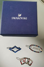 Haarclips swarovski kristallen gebraucht kaufen  Deutschland