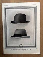 Publicité 1934 chapeau d'occasion  Bordeaux-