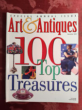 Revista de arte y antigüedades noviembre de 2002 100 Top Treasures Eileen Guggenheim segunda mano  Embacar hacia Argentina