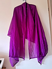 Purple dupatta indian for sale  HUNTINGDON