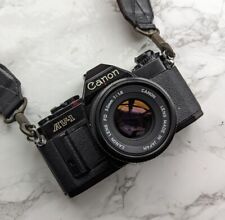 Canon black 50mm for sale  WEST MOLESEY
