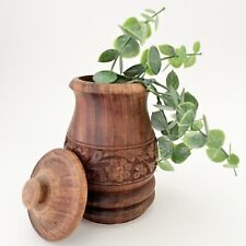 Vintage wooden canister for sale  Oconomowoc