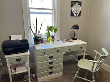 White green desk for sale  Grand Rapids