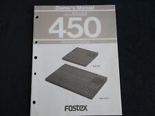 Fostex 450 mixer for sale  Las Vegas