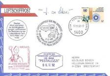Austria UNO 1992 Luftschiffpost Zeppelin Post Pram (2) Santa Claus na sprzedaż  PL